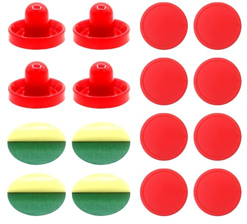 Juego de 2 juegos de Air Hockey, Air Table Hitter, Air Table Slider, Toppers Air-Table Topper, Accesorios para Air Table, Accesorios para Hockey sobre Hielo