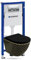 Duofix Basic Vorwandelement + Wand Tiefspül WC Sofi Slim Black Night Spülrandlos + Bedienplatte Delta 25 | Verchromt Knopf | Komplettset | Unterputz Spülkasten | Toilette Komplett Sett