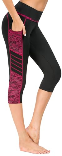 Flatik Gym Leggings for Women Yoga Pants，high Waist Workout Leggings with Pockets Activewear Leggings M