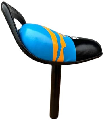 Accessori per Selle da Bicicletta per Bambini: Sella da Bicicletta Ad Alte Prestazioni con Imbottitura Morbida, Facile da Usare, Morbidamente Imbottit, Blu e Arancione
