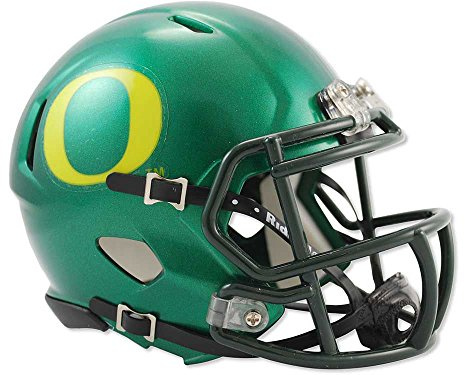 Riddell men,unisex-adult,women NCAA Oregon Ducks Speed Mini Helmet Multi, 7.5 x 6.5
