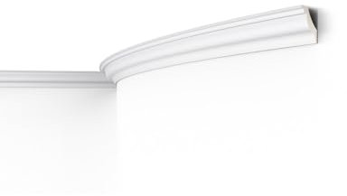 Eckleiste NMC Z15 Flex ARSTYL Noel Marquet flexible Zierleiste Stuckleiste Zeitloses Klassisches Design weiß 2 m
