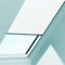 Original VELUX Verdunkelungsrollo DKU 206 1025 Für // GGU, GTU, GPU, GHU, GXU 206 // in Stofffarbe 1025 / Uni Weiß // Seitenschienen in Silber _9577