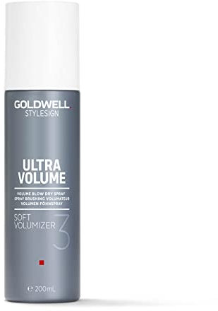 Goldwell Stylesign Ultra Volume Soft Volumizer Volumen Föhnspray für glattes, welliges und lockiges Haar, 200 ml