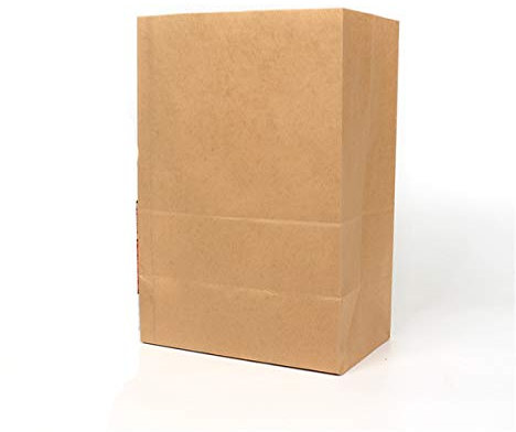 50 Brown Paper Bags Paper Bags with Base Kraft Paper Bags for Advent Calendar Easter Bags Craft Gifts Communion Nuts Bread Bags Biscuit Bags 30 * 15.5 * 10CM