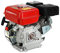 EBERTH 6,5 PS 4,8 kW Benzinmotor Standmotor Kartmotor Antriebsmotor mit konischer 19,00 mm Ø Welle, Ölmangelsicherung, 4-Takt, 1 Zylinder Benzin Motor, 196 ccm Hubraum, luftgekühlt, Seilzugstart