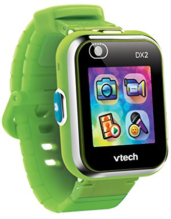 VTech - KidiZoom SmartWatch DX2 Verte, Montre Digitale Enfant, Photo, Selfie, Vidéo, Écran Tactile Vertical, Jouet High-Tech, Cadeau Enfant et Ado de 5 Ans à 13 Ans - Contenu en Français