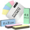 YOURGANIZE® 48 Magnetstreifen beschreibbar - 8x3 cm, 4 Farben - Whiteboard Magnete - wiederbeschreibbare Magnete für Kühlschrank, Whiteboard, Scrum & Kanban Board