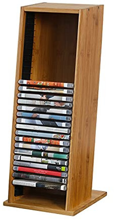 Skivförvaring Hylla/Hållare CD Storage Holder Rack Display – Holds DVD's, Blu Ray, Video Games, Gaming Accessories DVD/CD-ställ