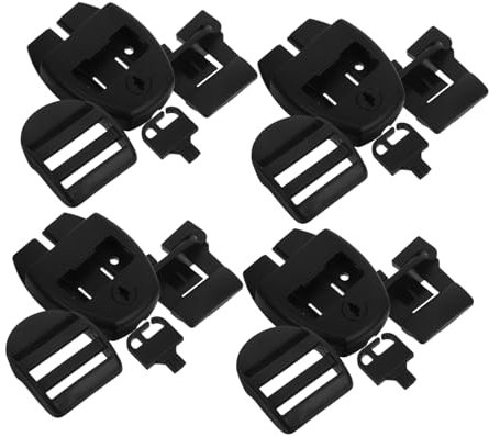 KITANDOVE 4pcs Spa Cover Latch Replacement Kit Bath Tub Accessory for Easy Installation and Use