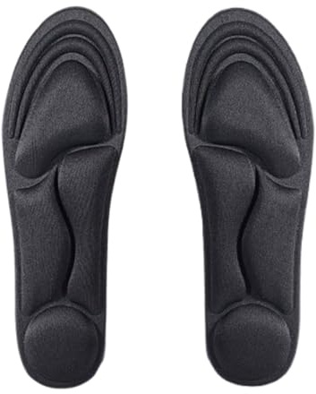 MtnLaur Memory Foam Insoles for Women 1 Pair, Inner Soles for Women, Soft Foot Protection Cloud Feeling Insole, Shock Absorption, Foot Pain Relief, Comfort Cushion Pads, for Sneakers Slippers Boots