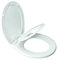 BEMIS Next Step Family Toilet Seat - Soft Close Toilet Seat with Child Seat Built in, Detachable & Easy Clean. Potty Training Toilet Seat for Toddlers & Adults - Oval, White.