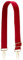 Allzedream Gurte für Crossbody Handtasche Riemen verstellbarer Ersatz Umhängetaschen Taschengurte Weiche Baumwolle (Rot)