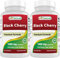 Best Naturals Black Cherry 1000 mg 180 Capsules (180 Count (Pack of 2))
