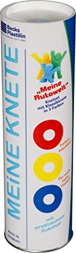 Becks Plastilin B110740 Knetspiel Meine Autowelt Knet