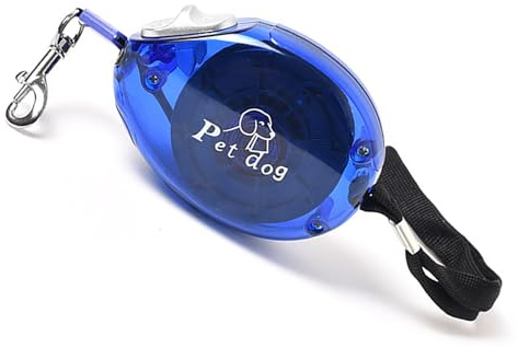 Retractable Small Dog Lead Puppy Lead Travel Cat Retractable Leash Mini and Portable Walking Leash for Small Cats Dogs