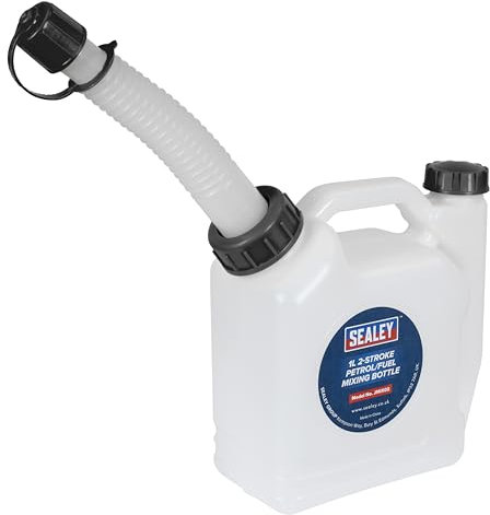 1L 2-Stroke Fuel Mixing Bottle, White