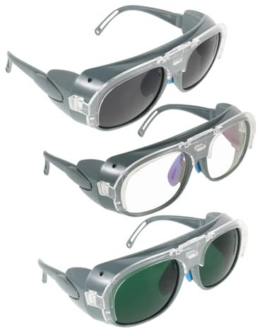 Artibetter 3paires Lunettes De Soudage Protection Oculaire Sécurité Arc Argon Lunettes De Protection Pour Soudage