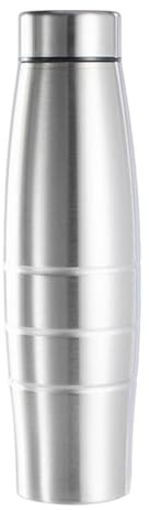 Ronyme Stainless Steel Water Bottle, Travel Kettle Single Walled, Leakproof Drinking Bottle for Drinks Outdoor Sports Gym BBQ Travel, 650ML