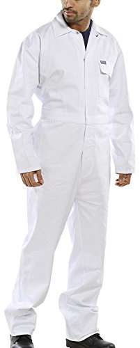 Combinaison de travail Click Cotton Drill Blanc 50