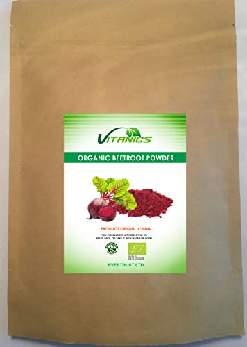 Ekologiskt rödbetspulver (Beetroot Powder) (400g)