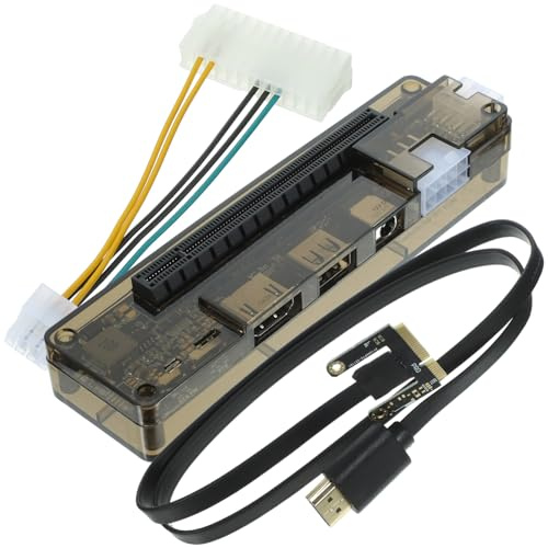 CLISPEED Docking Station per Esterna per Laptop Adattatore Pci E Portatile con per Giocatori e Professionisti Capacità Grafiche Del Notebook