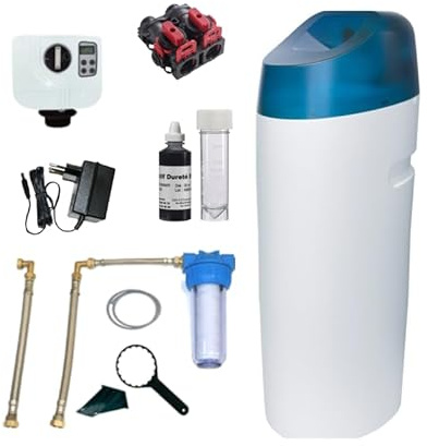 Adoucisseur d'eau 18L Vanne Canature complet avec accessoires