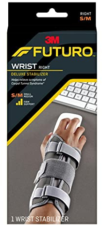 FUTURO Deluxe Wrist Stabilizer Right Hand, S/M