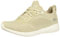 Skechers Damen BOBS Squad Tough Talk Sneaker, Natural Engineered Knit, 36.5 EU