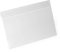 Durable Kennzeichnungstasche HARD COVER mit Falz A4 quer, Packung à 10 Stück, transparent, 116319