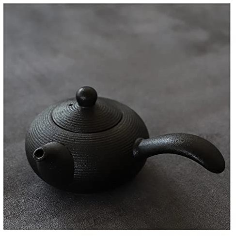 Black Crockery Ceramic teapots Handmade Chinese Tea Pot (A)