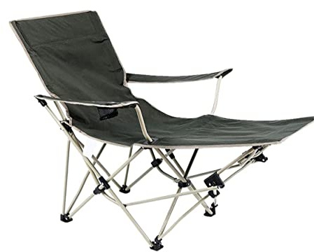 JYARZ Camping Chairs Lounge Chair Outdoor Folding Bed Chair Single Office Nap Armchair Beach Chair Portable Sketch Barbecue Leisure Chair Portable Folding Chair