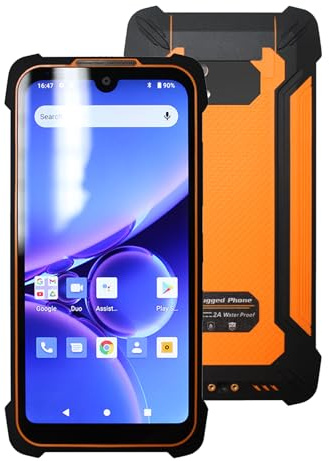 Breloom SM5 - Terminale portatile resistente con scanner di codici a barre 2D, display touch HD da 5,7 pollici, 6 GB+128 GB, 4G LTE/Wi-Fi 6/Bluetooth 5.0, Android 11 e MIL-STD-810G/IP68 (SM5-6GB