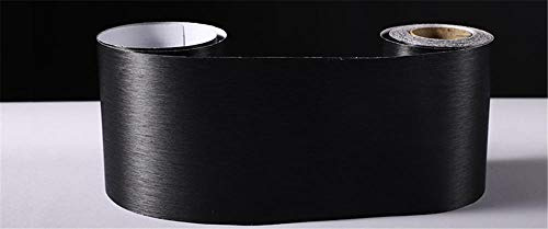 Bordes de papel tapiz autoadhesivo para paredes, diseño cepillado negro, 60 cm x 500 cm, ideal para manualidades y decoración de aula, bordes de exhibición fáciles de usar
