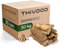 THIVOOD Brennholz 33 cm Fichtenholz - sehr trockenes Feuerholz inkl. Anzündholz - 30 KG Premium Holz mit unter 18% Restfeuchtigkeit - Ofenfertiges Kaminholz für Zuhause & Outdoor
