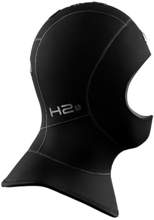 Waterproof H2 3/5mm Kopfhaube mit Ventil Neoprenhaube (M)