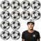 12 x Fußball-Aufnäher zum Aufbügeln, bestickte Applikation für Jacken, Hüte, Rucksäcke, Jeans