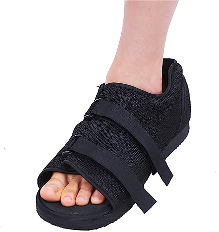 CHANGLKJ Zapato De Recuperación Post Up, Zapatos De Yeso, Zapato Ortopédico para Fractura De Pie con Suela Antideslizante, Ligero Y Transpirable, Universal Izquierdo/Derecho, para Dedo del Pie Roto
