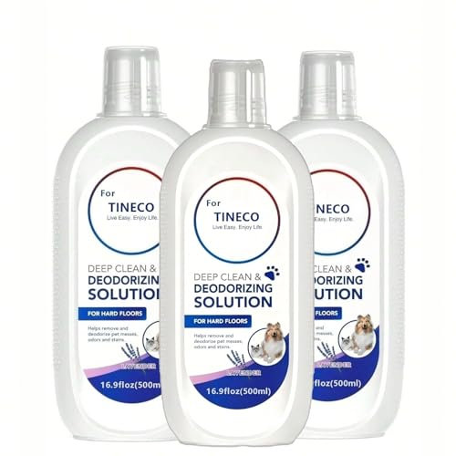 Nettoyant Pour Sols - Nettoie En Profondeur Une Large Gamme De Sols Durs - Senteur Lavande - 500 Ml - 16.9 Oz Compatible Avec Tineco IFloor 2/3 Breeze, FLOOR ONE S3/S5/S5 Pro 2/S6/S7 Pro(3pc)