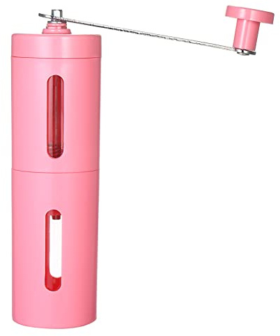 Molinillo de café manual con ajuste ajustable, portátil, cónico, de cerámica, herramienta de cocina