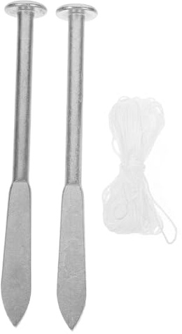 PENIKOKO Strumento Di Livellamento Lineare Per Muratura Chiodi Per Layout Muratore Utensili Di Allineamento Per Mattoni Materiali Per Chiodatura Muraria Posa Mattoni Precisione