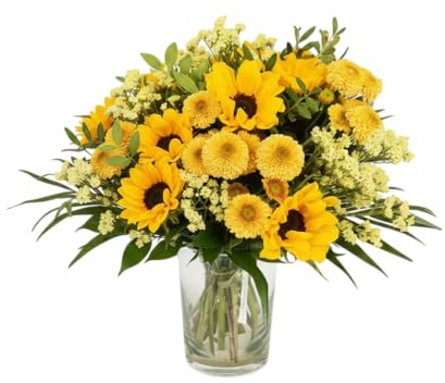 Bouquet de Flores de Girasol DECOALIVE Ramo Natural