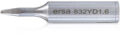 ERSA ERSADUR Permanent lödspets rak mejselformad 1,6 mm bred med ERSADUR-beläggning 0832YD