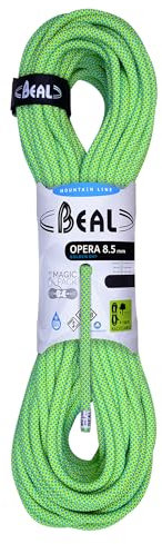 Beal Opera 8.5 mm Golden Dry Länge 70 m Green