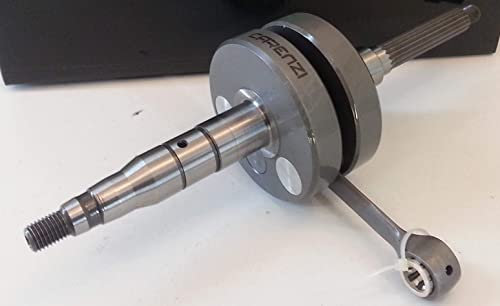 ALBERO MOTORE CARENZI SPALLE PIENE 16000 GIRI FACTORY COMPATIBILE CON YAMAHA scooter orizontale 16000 giri SP.10 gabbia argentata competition f.10-12-15 nitro aerox sr