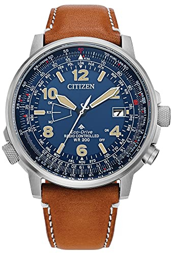 Citizen Men's Eco-Drive Sport Leather Strap Watch