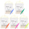 OFFCUP Elásticos Multiuso, 500pcs Dentales Elásticas, 4/1 Pulgadas Bandas de Goma Multiusos con 5 Colocadores Elásticos Ortodónticos de Plástico, para Dientes Paréntesis, Dientes Separados