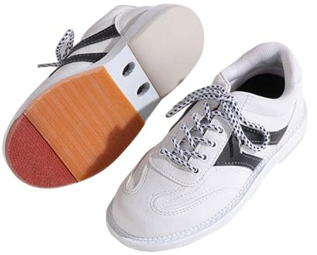 Sneaker da Bocce,Scarpe da Bowling da Uomo Allenamento,Bowlers Calzature,Bowling Scarpe Gioventù,vestibilità Comoda,Antiscivolo,per Feste Aziendali E Qualsiasi Evento Divertente
