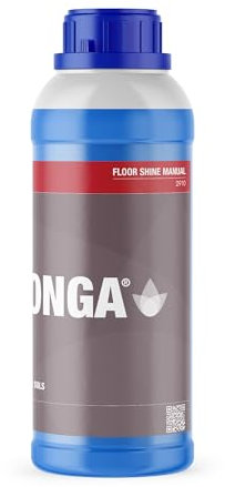 Konga Floor Shine - Limpiador de suelos de mármol y baldosas. Ideal para limpiar baldosas de cerámica, granito, mármol, piedra o porcelana. Concentrado sin enjuagar. (1 L)