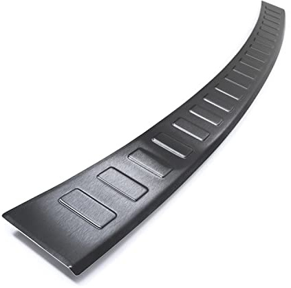 teileplus24 L774 Ladekantenschutz V2A Edelstahl kompatibel mit Skoda Kodiaq 2 12/2023- Abkantung, Farbe:Anthrazit gebürstet